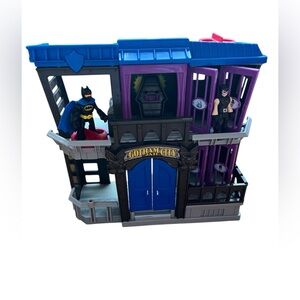 Fisher-Price Imaginext DC Super Friends Gotham City Jail playset.